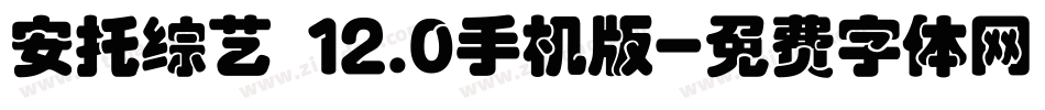 安托综艺 12.0手机版字体转换